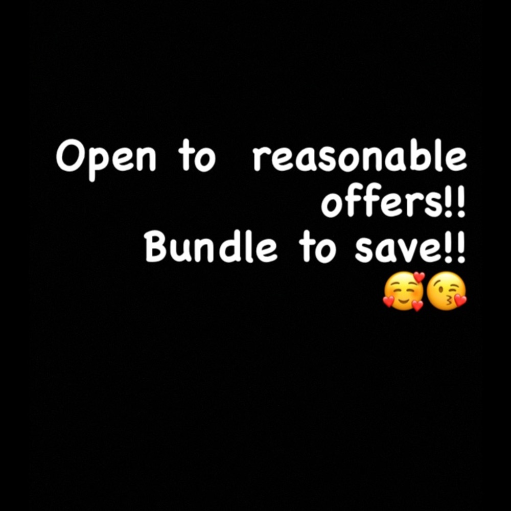 Offers are welcomed